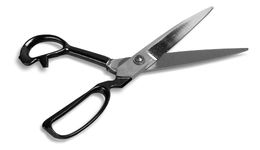 black handles scissors